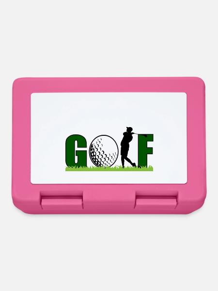 Golf - Brotdose - Pink