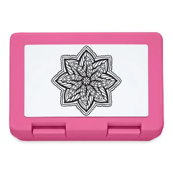 Mandala - Boîte à goûter - rose - Devant