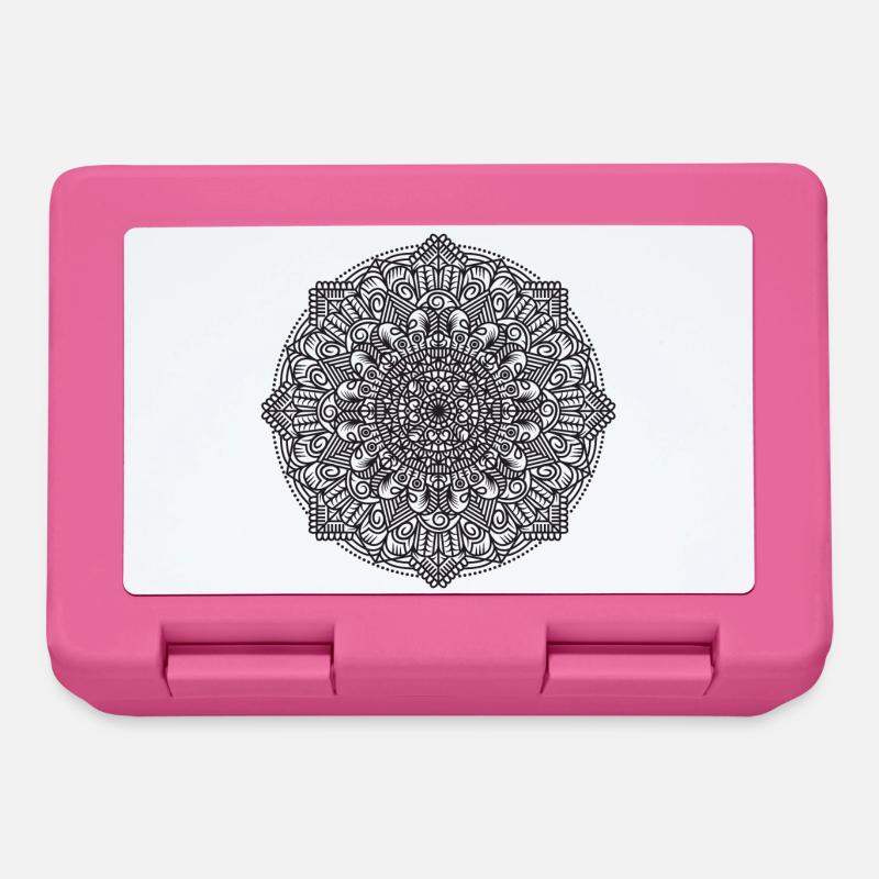 Mandala - Brotdose - Pink
