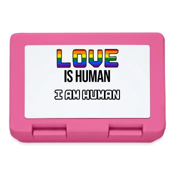 Lgbt Equality Statement Gay Relationship - Lunchbox - pink - Front