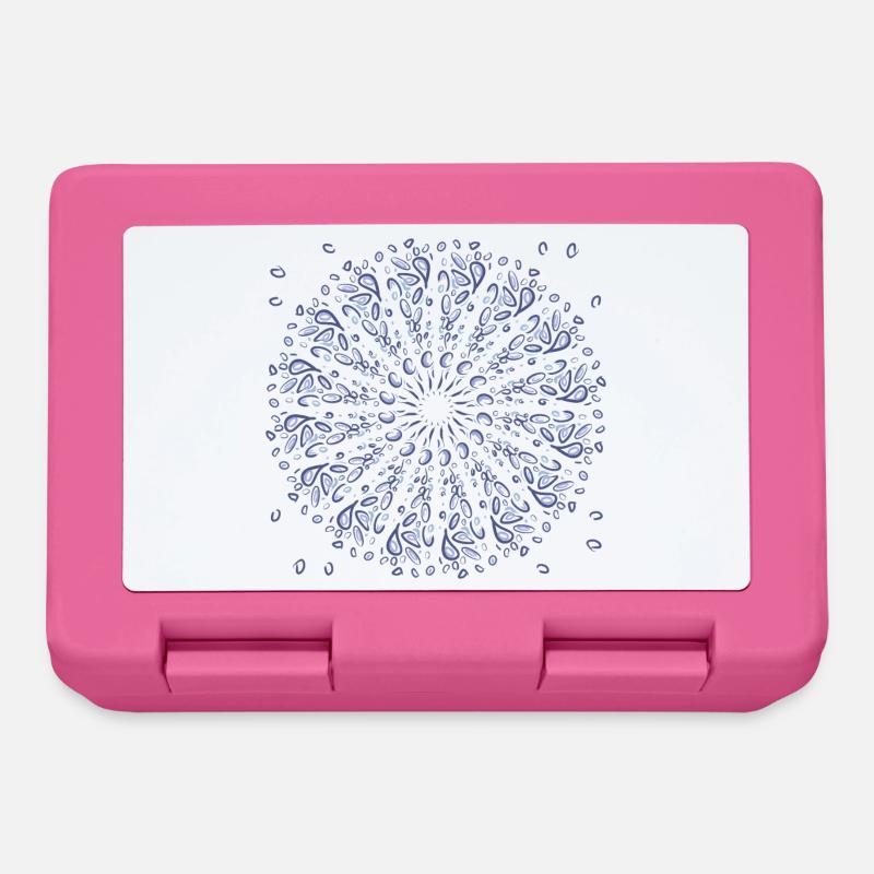 Azure Mandala Bloom - Lunchbox - pink