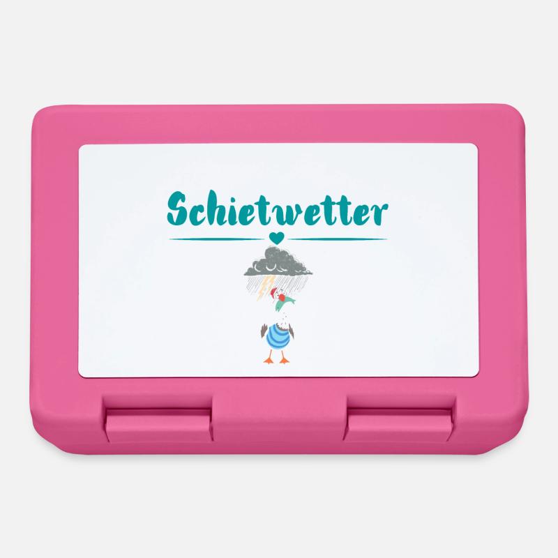 Schietwetter möwe. Maritime Mode - Brotdose - Pink