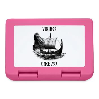 Vikings since 793 - Brotdose - Pink - Vorne