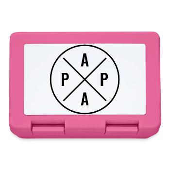 Papa - Brotdose - Pink - Vorne