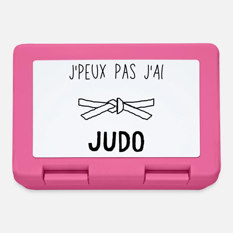 J Peux Pas J Ai Judo - Boîte à goûter - rose