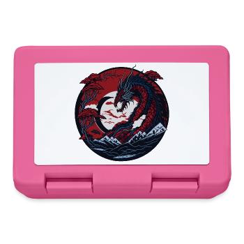 Eternal dragon - Lunchbox - pink - Front
