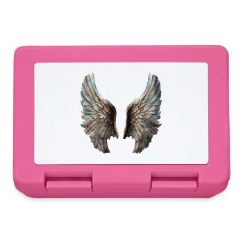 Angel Wings in Natural Color Chart - Lunchbox - pink - Front