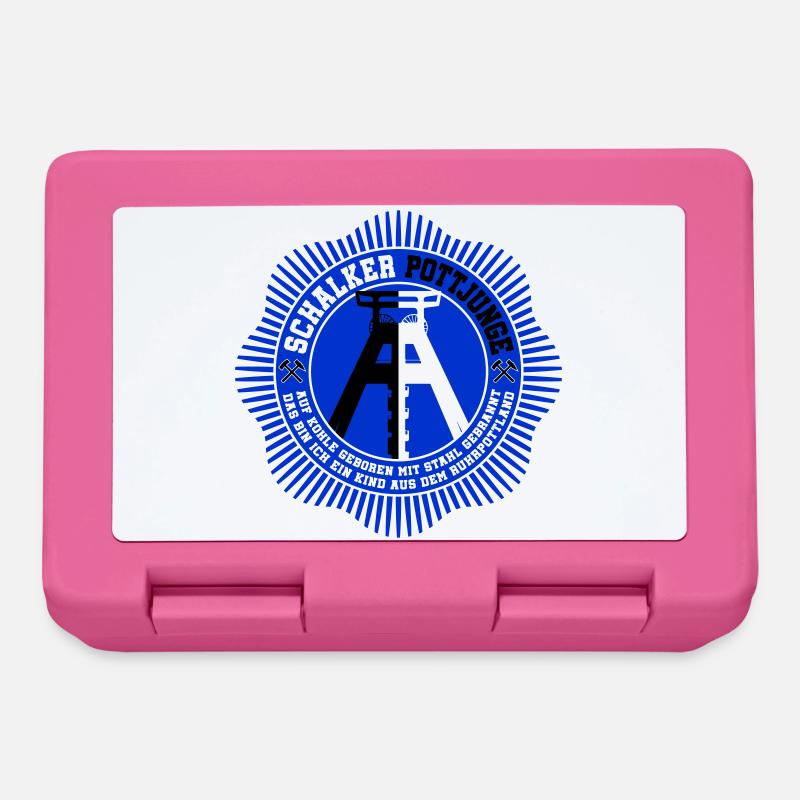 Schalker Pottjunge | Farben änderbar - Brotdose - Pink