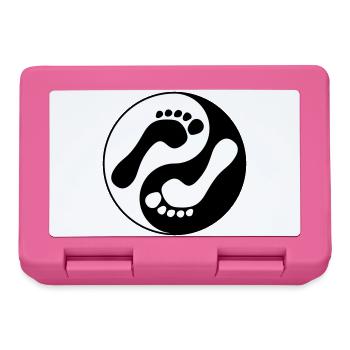barfuß natural runners yin yang - Brotdose - Pink - Vorne