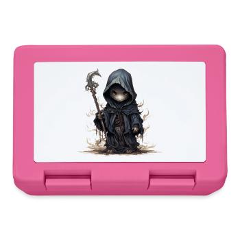 Cute Ghost Magician Fantasy RPG Shirt - Lunchbox - pink - Front