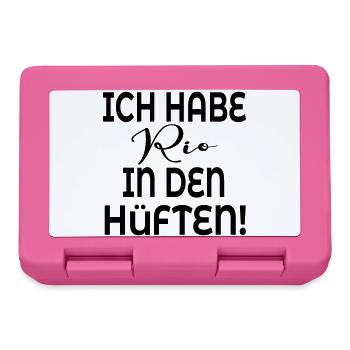 TANZEN HÜFTE BEWEGUNG - Brotdose - Pink - Vorne