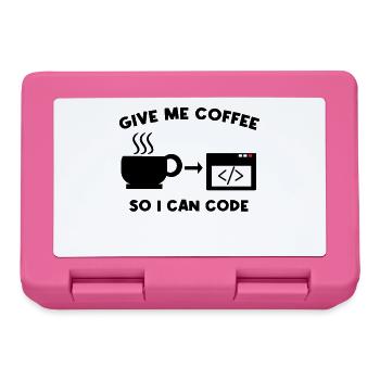 Worker Job Career Coder Statement Success - Lunchbox - pink - Front