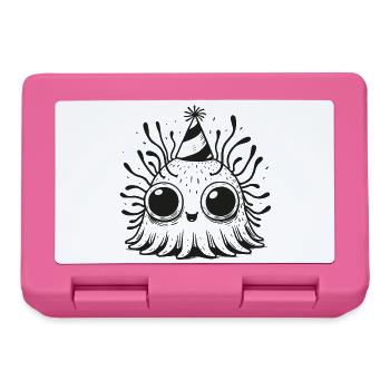 jellyfish trend tiere liebe illustration - Brotdose - Pink - Vorne