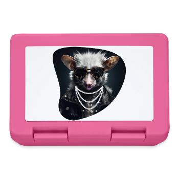Hard Rock Possum - Lunchbox - pink - Front