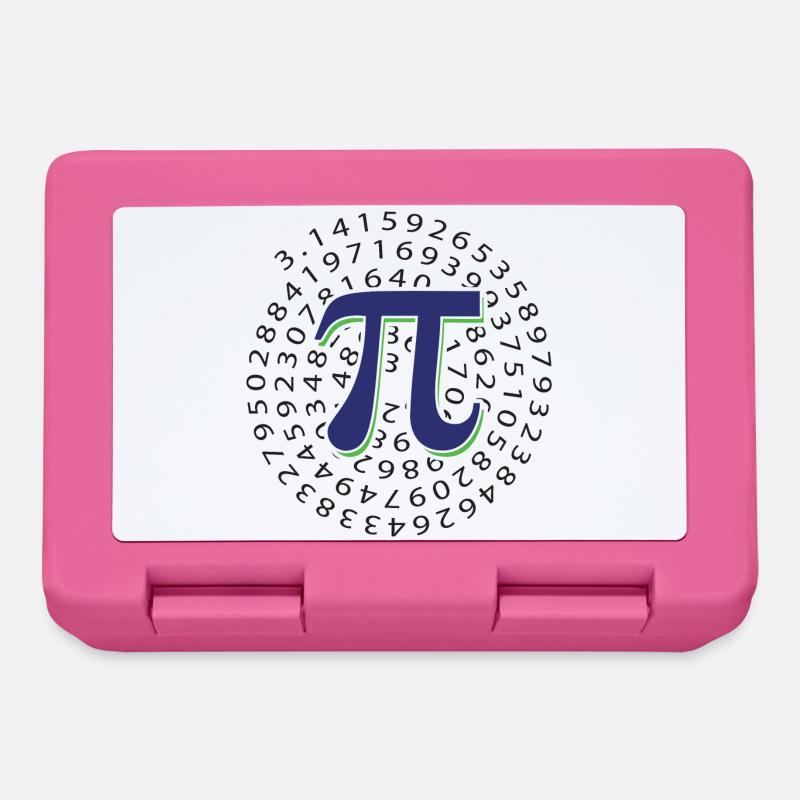 Pi-Tag - Glücklicher Pi-Tag - Brotdose - Pink