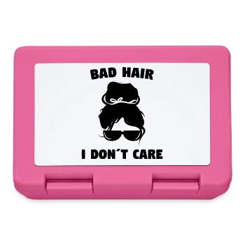 I don't care cool saying attitude indifferent - Lunchbox - pink - Front