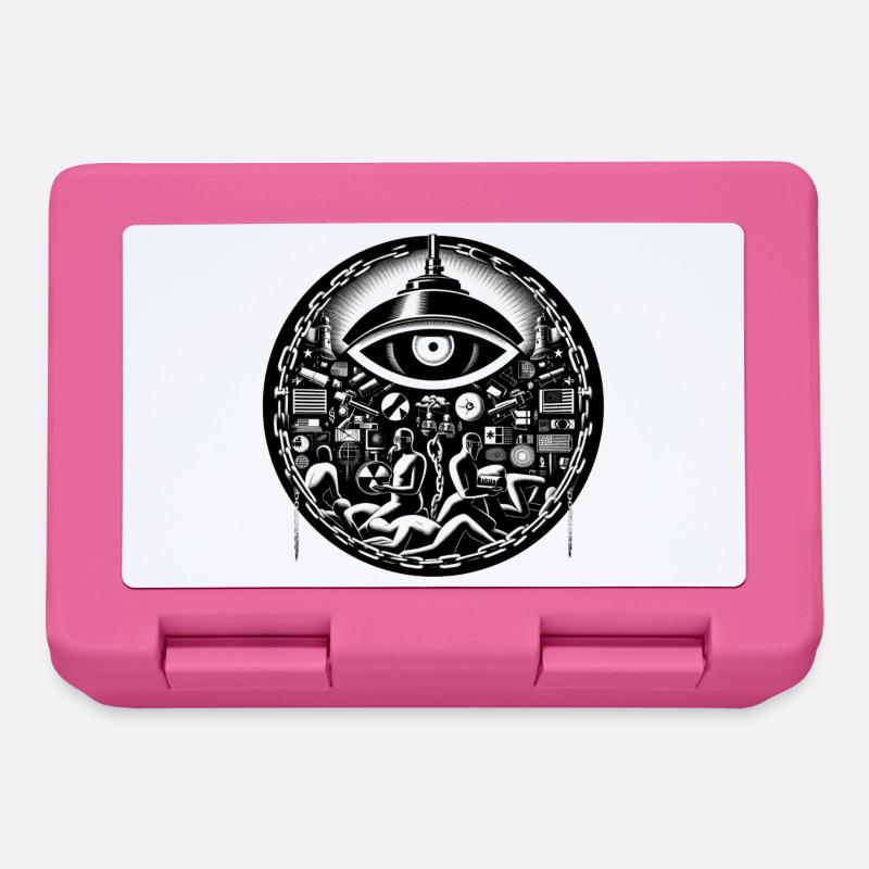 Augen-Technologie - Brotdose - Pink