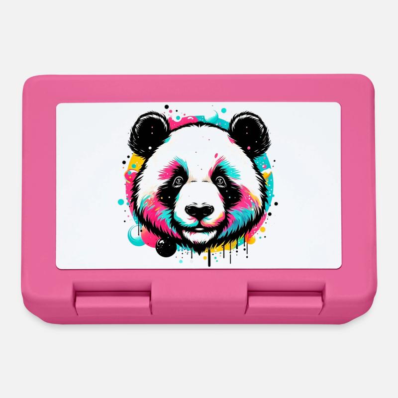 Panda - Brotdose - Pink