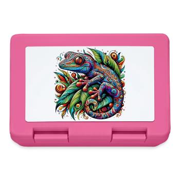 Gecko - Brotdose - Pink - Vorne