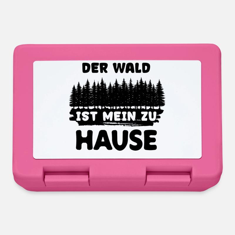 Waldarbeit Forst Statement Holzfäller Baum Holz - Brotdose - Pink