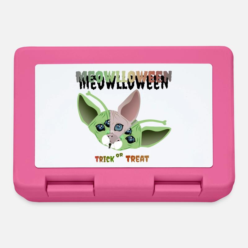 sphinx cat alien mask - Lunchbox - pink