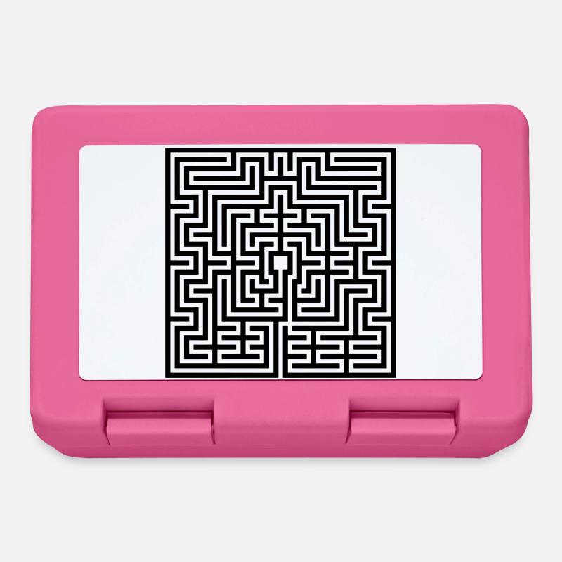 Labyrinthe - Boîte à goûter - rose