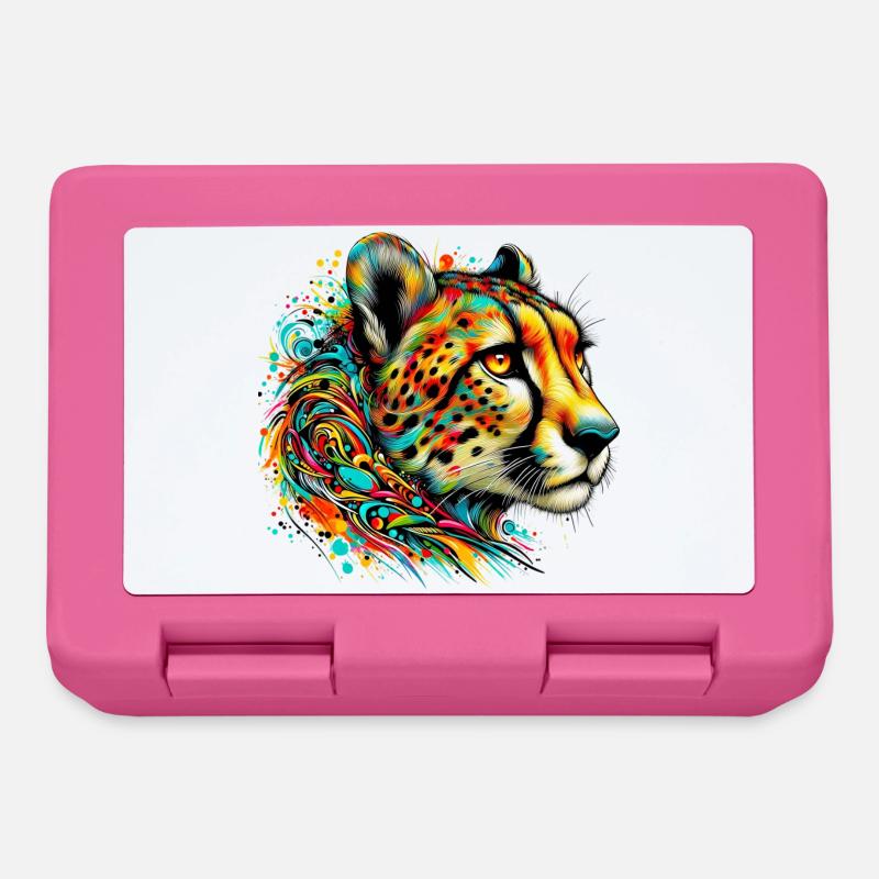 Gepard - Brotdose - Pink