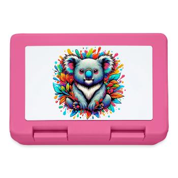Koala - Boîte à goûter - rose - Devant