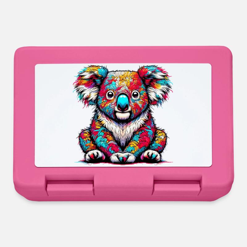 Koala - Brotdose - Pink