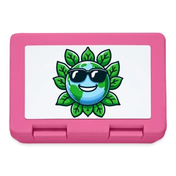 Cool Planet: The Eco-Friendly Earth - Lunchbox - pink - Front