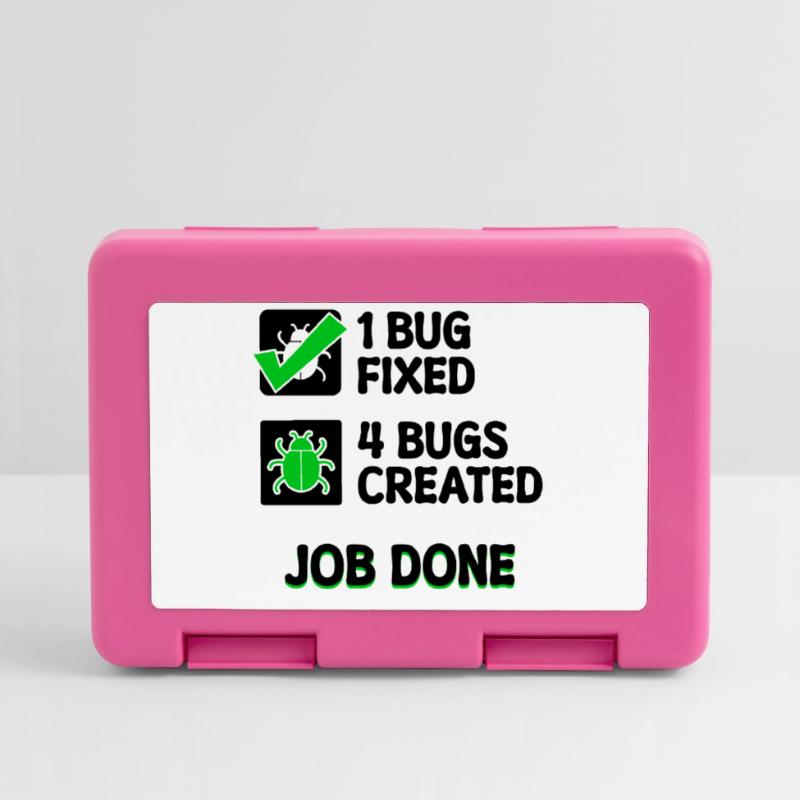 Programmierer Developer Bugfixing Bugs Skripting Brotdose