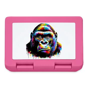 Gorilla - Lunchbox - pink - Front
