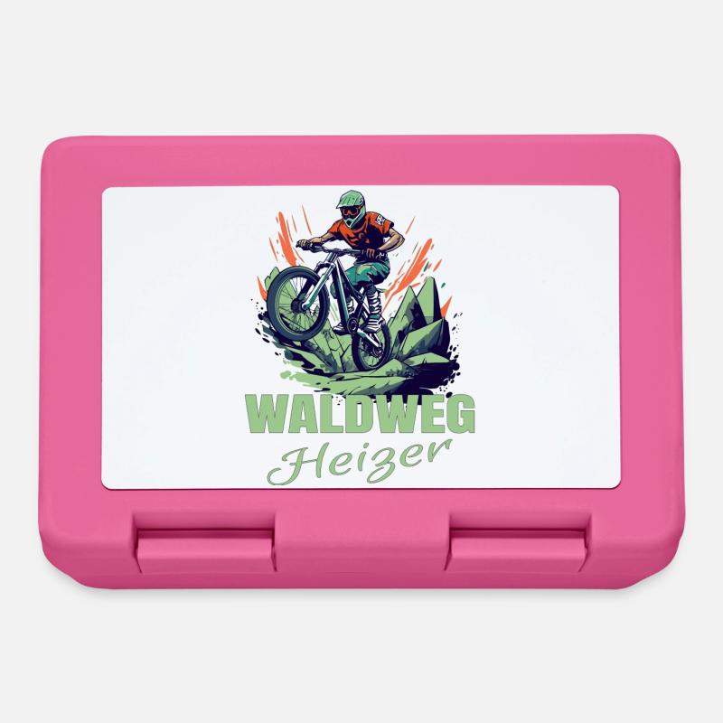 MTB: Waldweg Heizer - Brotdose - Pink