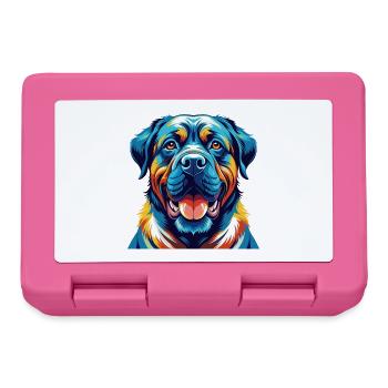 Transmontano Mastiff Hunderasse Karikatur Kawaii - Brotdose - Pink - Vorne