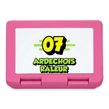 Complaining Ardèche - Lunchbox - pink - Front