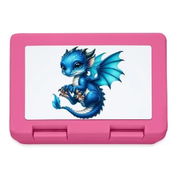 Dragon - Lunchbox - pink - Front