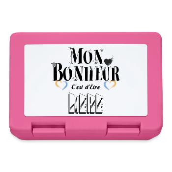 Mon Bonheur Etre Mère - Boîte à goûter - rose - Devant