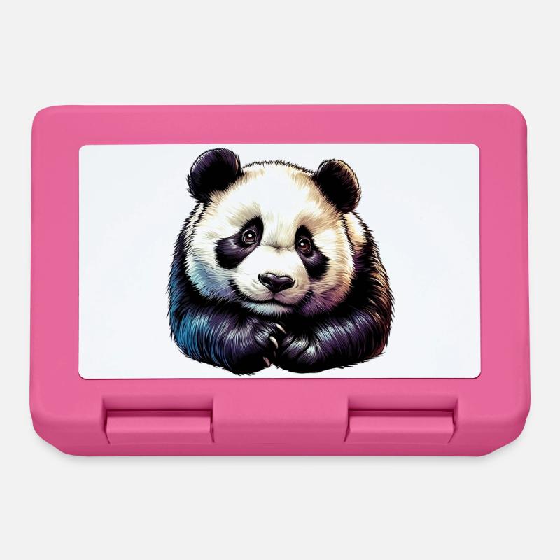 Panda - Brotdose - Pink