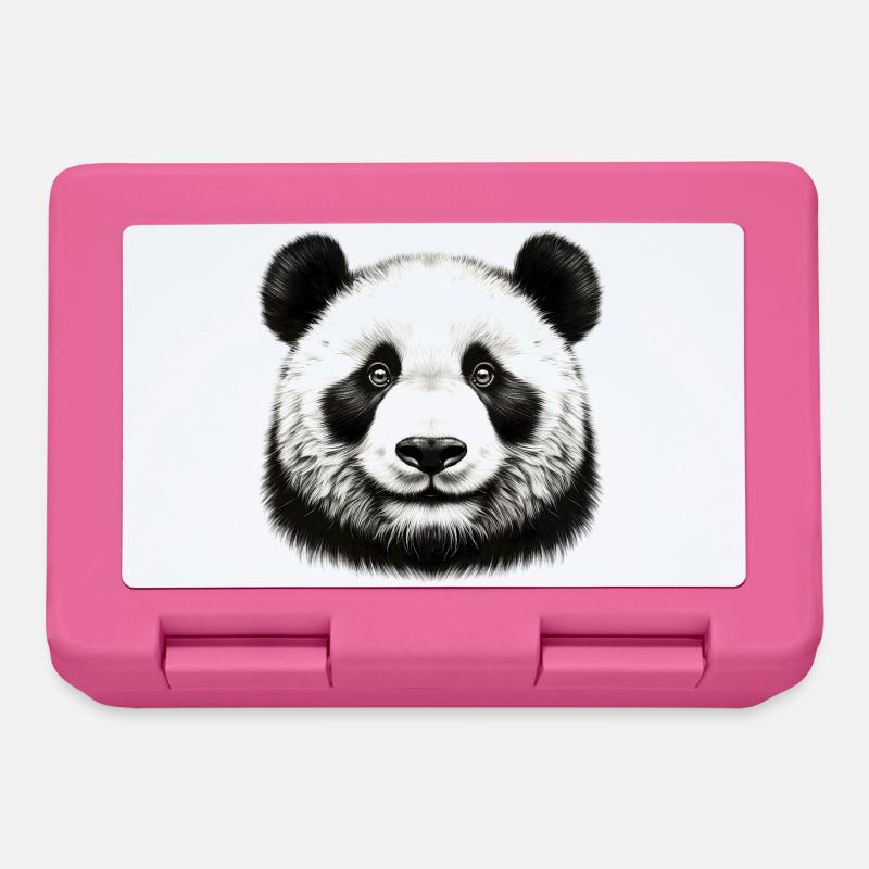 Panda - Brotdose - Pink
