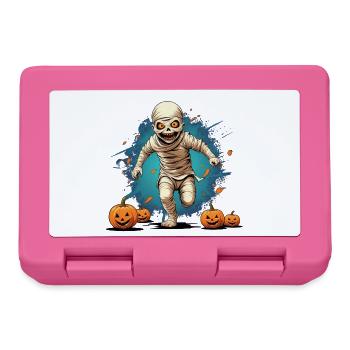 Halloween Mummy - Brotdose - Pink - Vorne