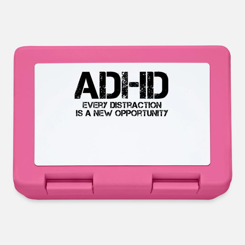 ADHD - Lunchbox - pink
