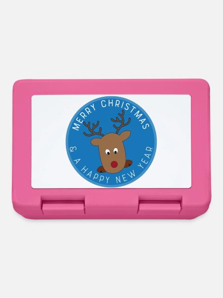 Lustige Geschenke zu Weihnachten - Brotdose - Pink