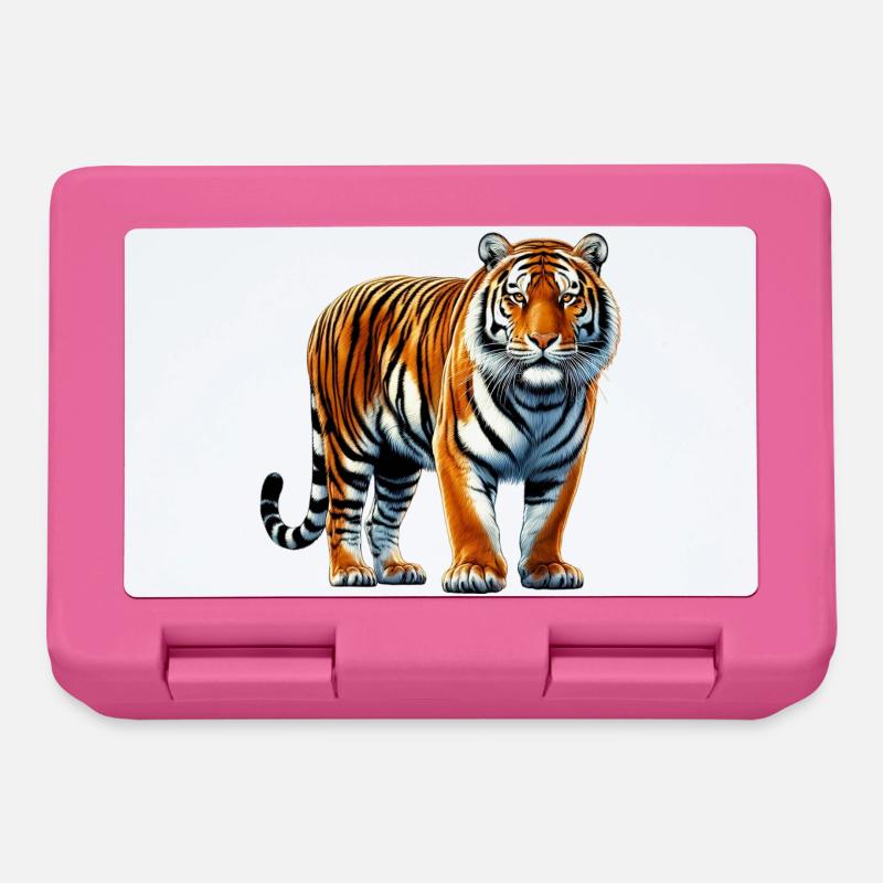 Tiger - Brotdose - Pink