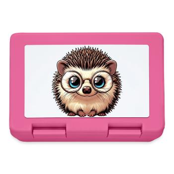 Hedgehog - Lunchbox - pink - Front