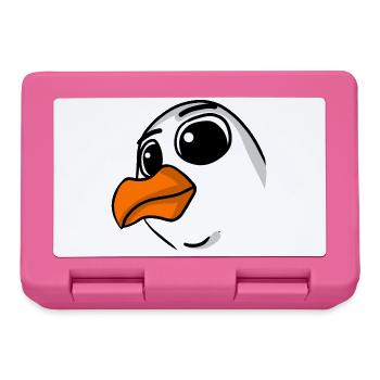Möwe Kopf - Brotdose - Pink - Vorne