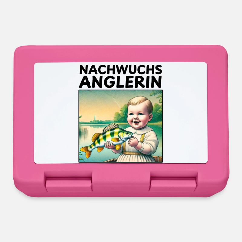 Young angler - Lunchbox - pink