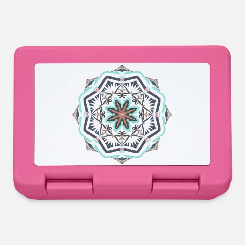 Seestern Mandala - Brotdose - Pink