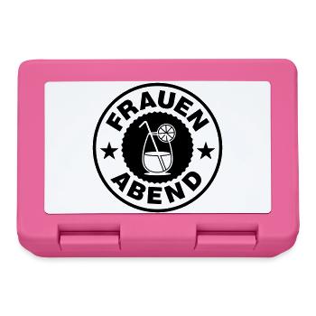Frauen Abend Cocktail - Brotdose - Pink - Vorne