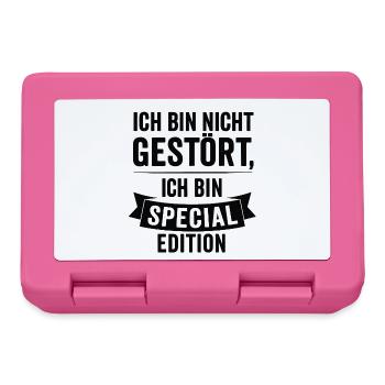 Je suis édition spéciale - Boîte à goûter - rose - Devant