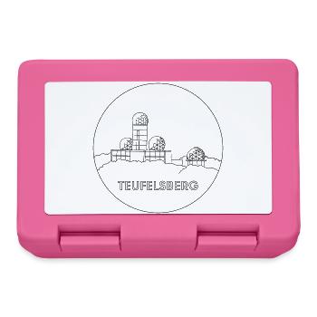 Teufelsberg, Berlin - Boîte à goûter - rose - Devant